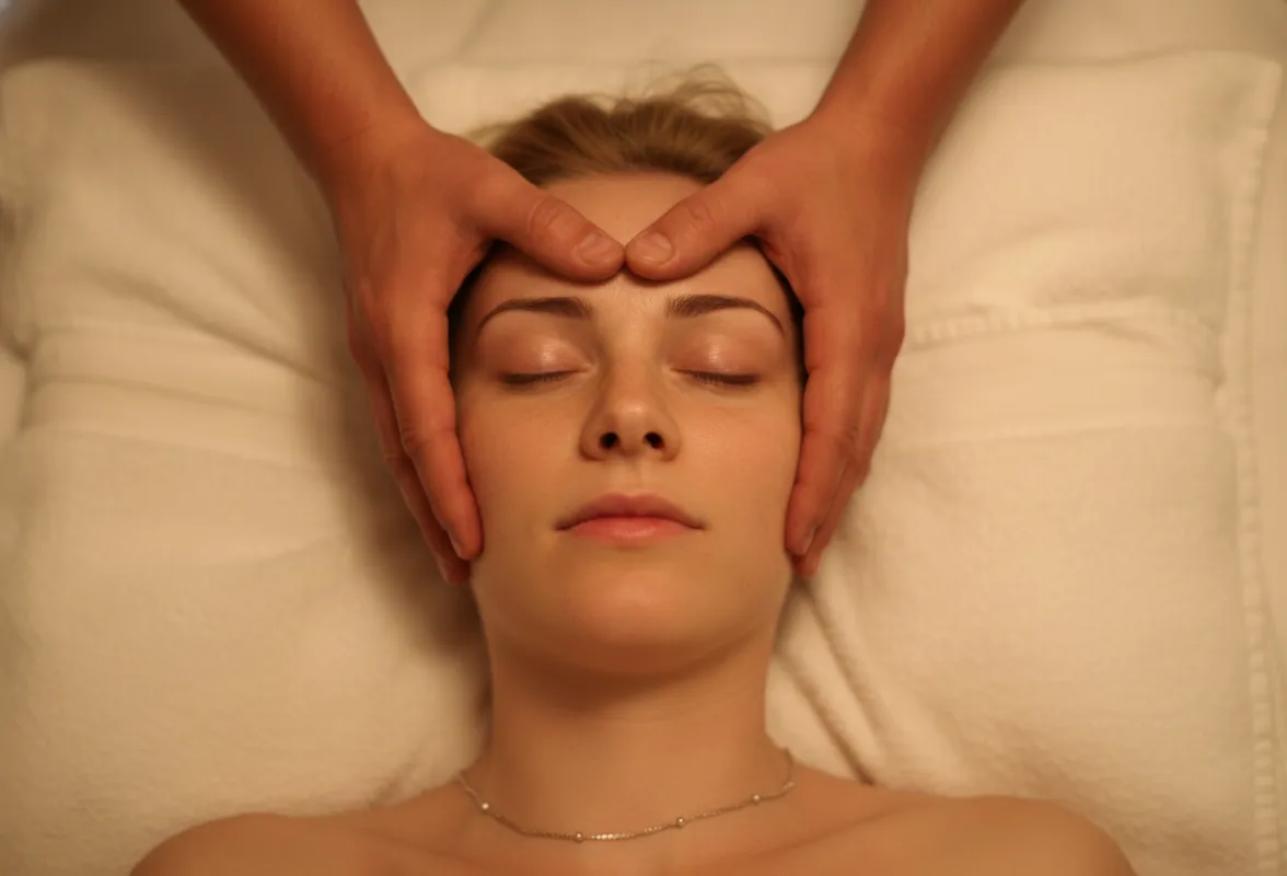 Massageterapi för huvudvärk och balansproblem